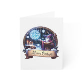 Holiday Light Christmas Critmas Greeting Cards - Subtle Blue M